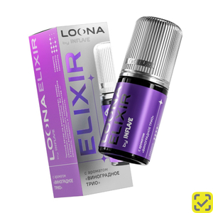Жидкость LOONA ELIXIR by INFLAVE - Сливочная клубника Манго