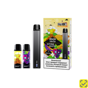 Коробка конфет S-SMOKE SQUARE C 2500 Персик манго ананас+Грейпфрут газировка