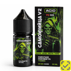 Жидкость САМОУБИЙЦА V2 ACID - Кислый Тархун с земляникой